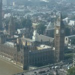 Big Ben vom London Eye